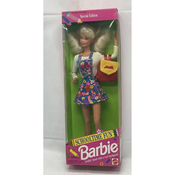 Mattel Other - 1994 School Time Fun Barbie Doll Special Edition Mattel #13741
